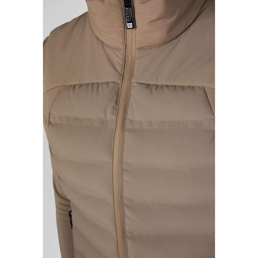 Pikeur Bodywarmer Quilted FlexVest Athleisure AW26 Mocha Cream