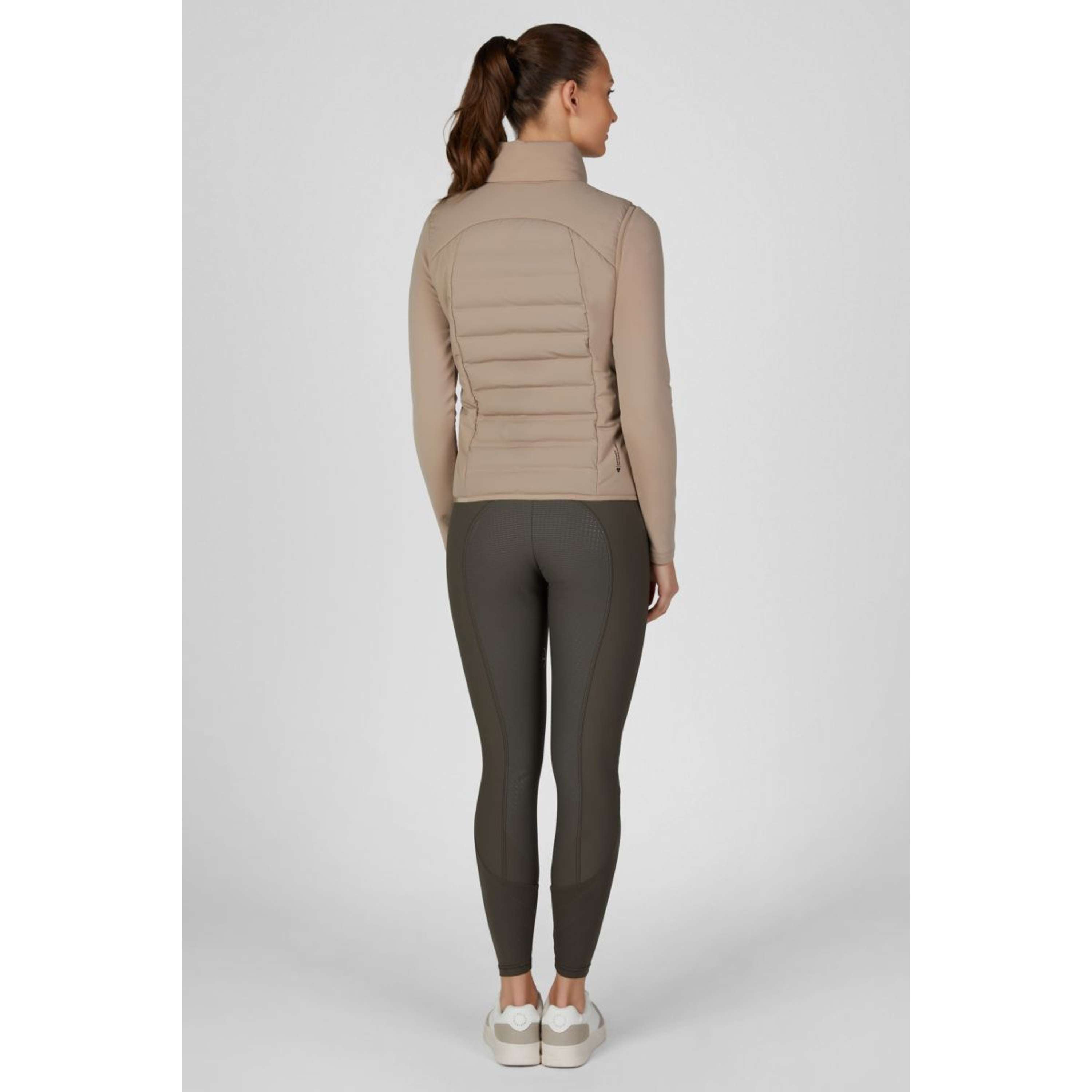 Pikeur Bodywarmer Quilted FlexVest Athleisure AW26 Mocha Cream