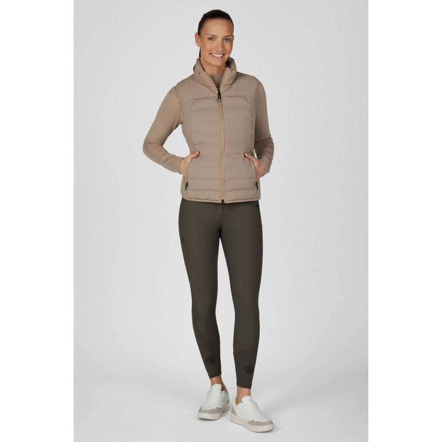 Pikeur Bodywarmer Quilted FlexVest Athleisure AW26 Mocha Cream