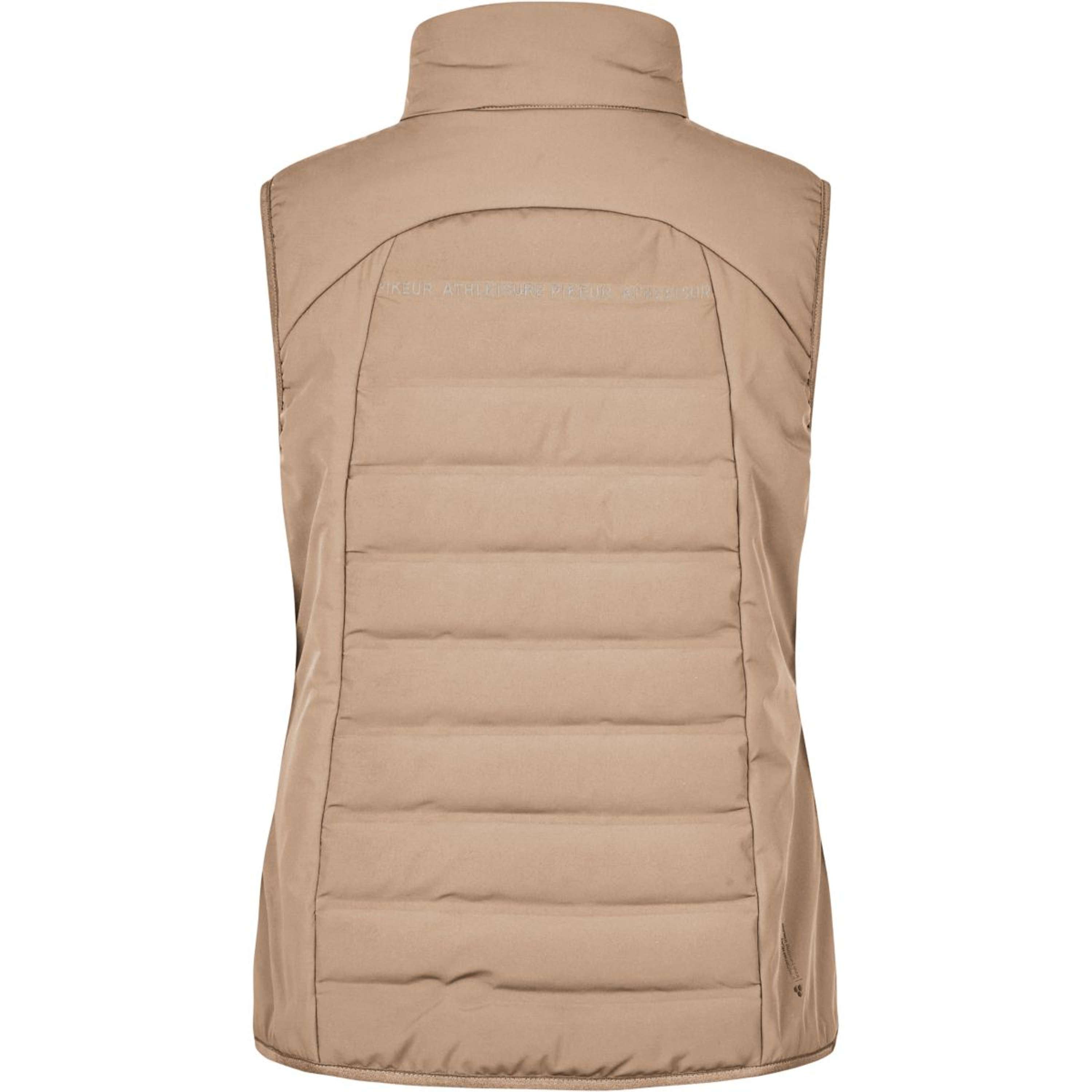 Pikeur Bodywarmer Quilted FlexVest Athleisure AW26 Mocha Cream