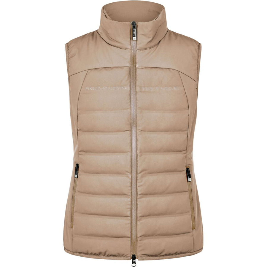 Pikeur Bodywarmer Quilted FlexVest Athleisure AW26 Mocha Cream
