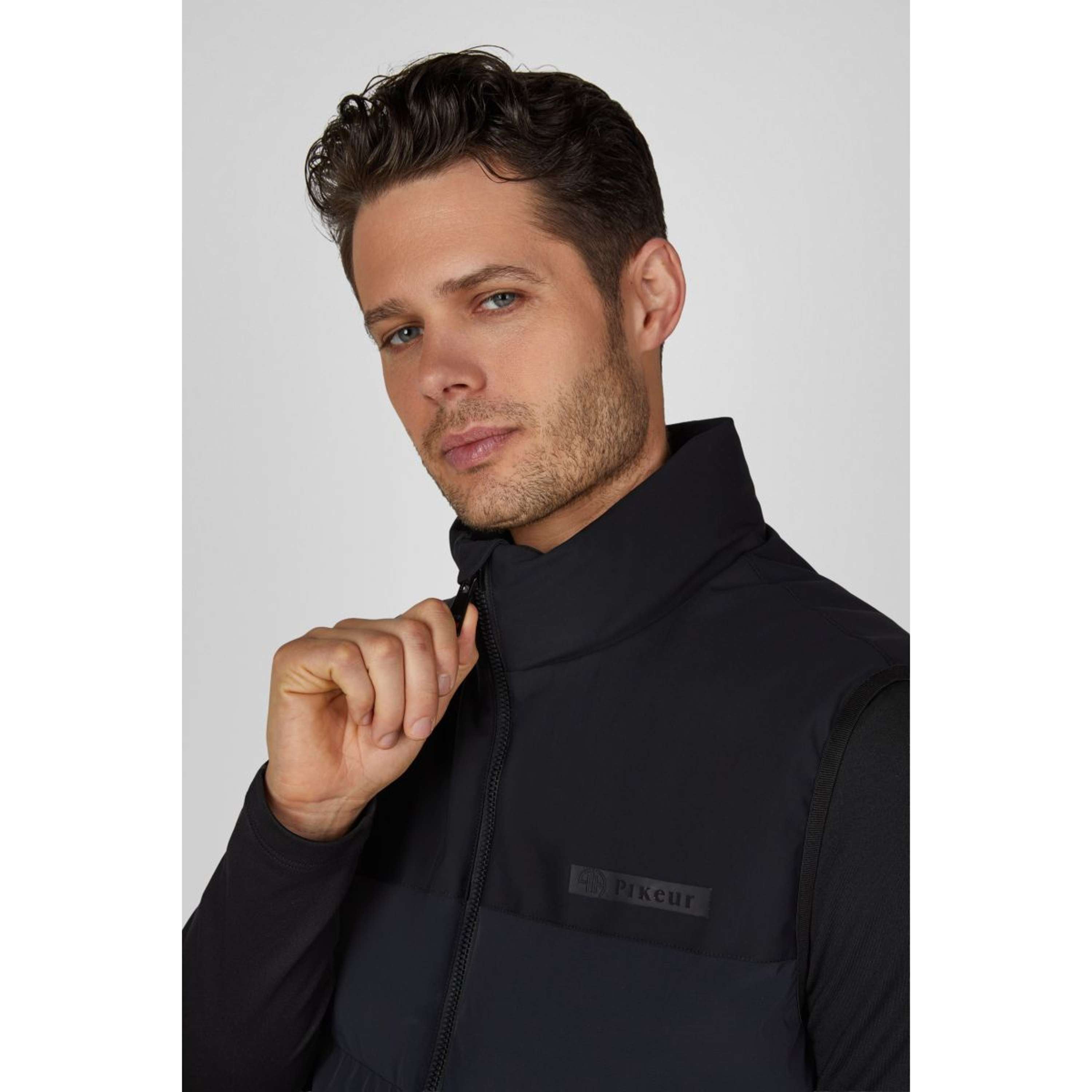 Pikeur Bodywarmer Quilted Athleisure AW26 Men Black