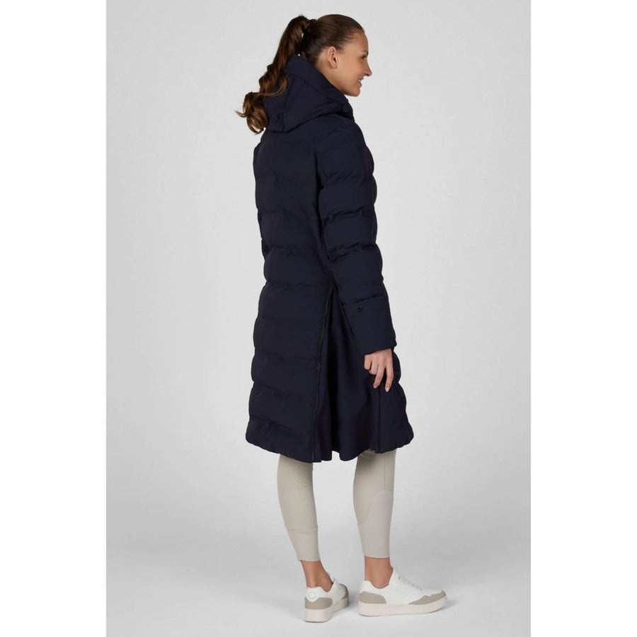 Pikeur Long Coat Quilted Raincoat Athleisure AW26 Nightblue