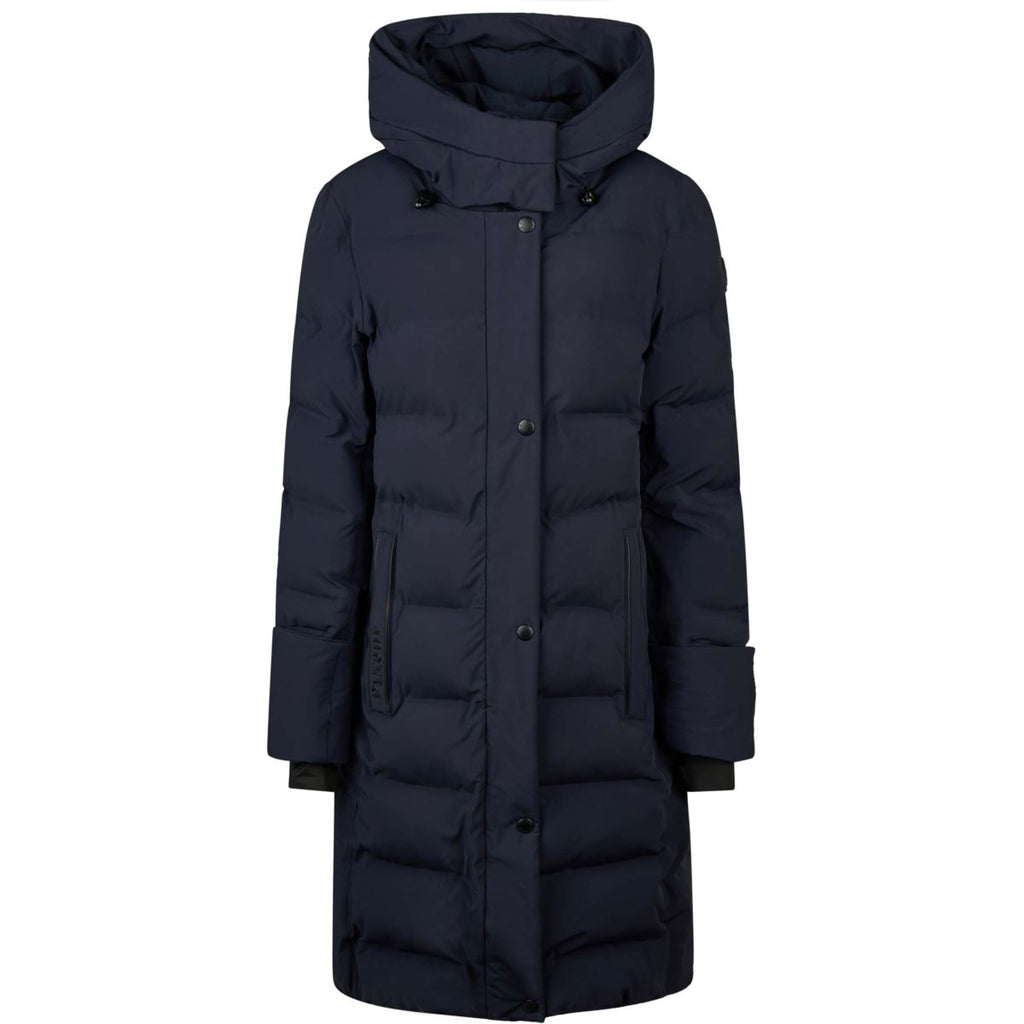 Pikeur Long Coat Quilted Raincoat Athleisure AW26 Nightblue