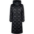 Pikeur Long Coat QuiltDiamond Selection AW26 Black