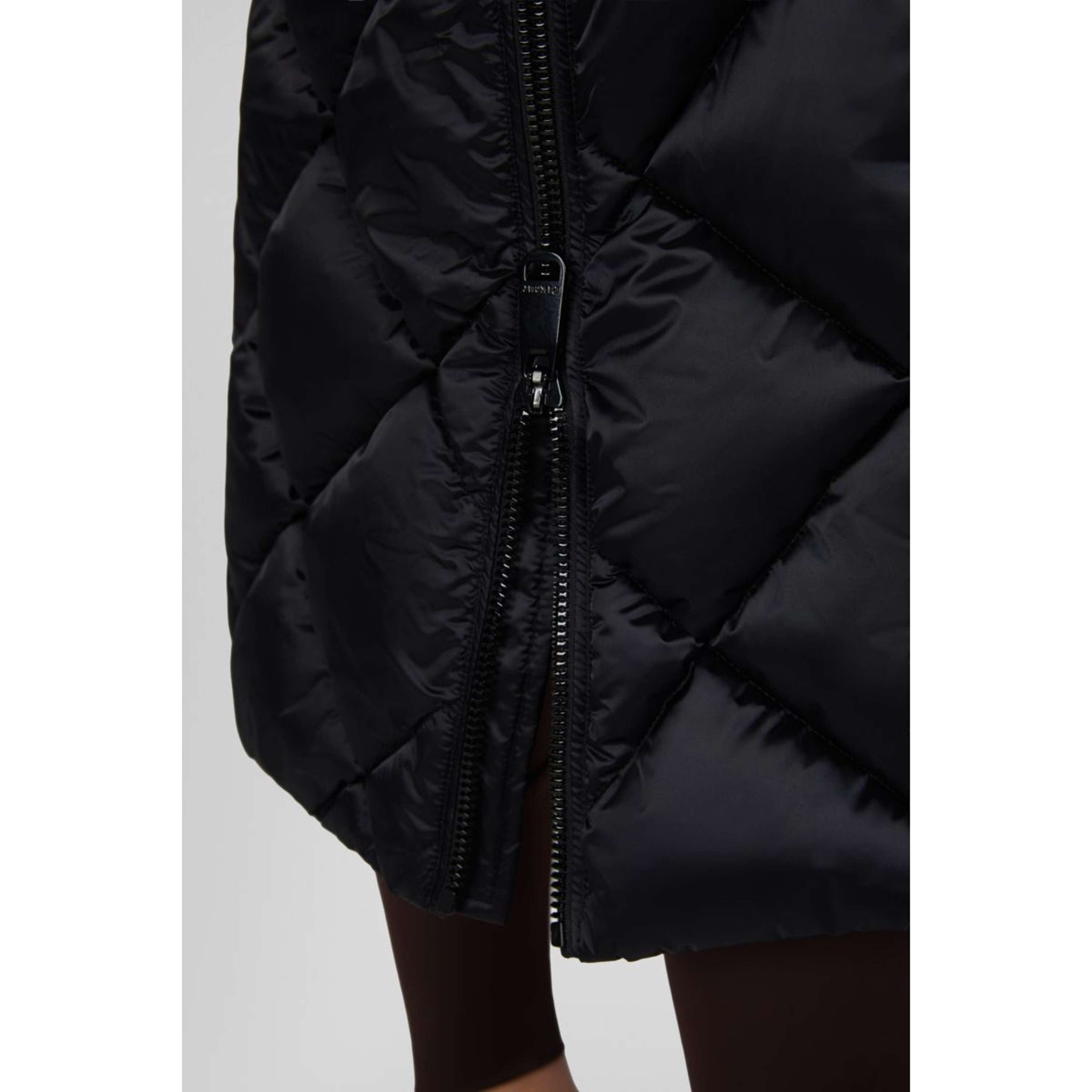 Pikeur Long Coat QuiltDiamond Selection AW26 Black