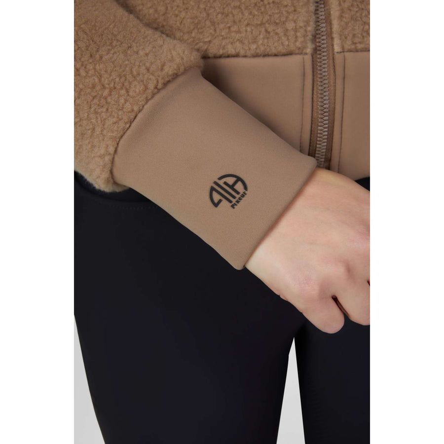 Pikeur Zip-Hoodie Teddyfleece Athleisure AW26 Toffee Beige