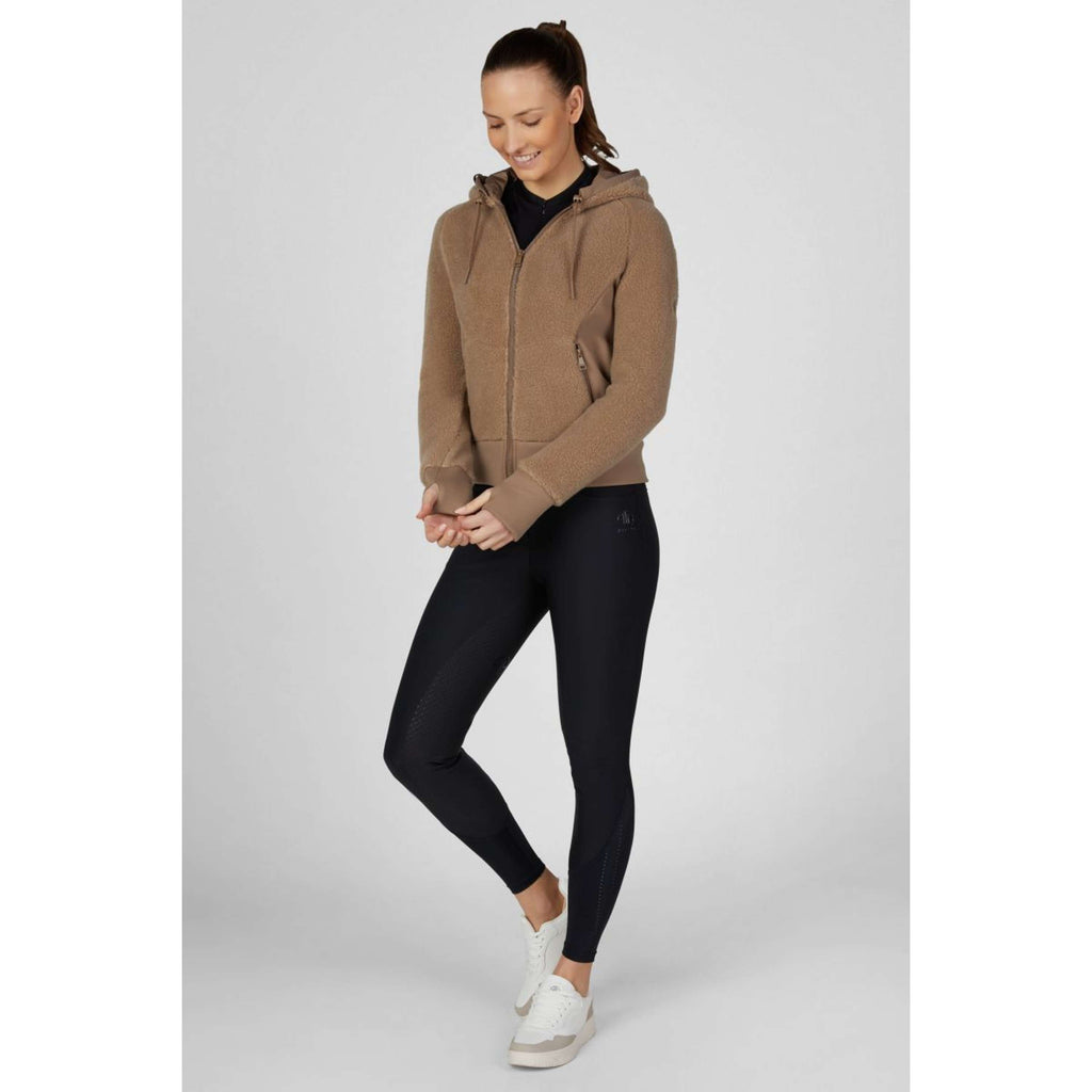 Pikeur Zip-Hoodie Teddyfleece Athleisure AW26 Toffee Beige