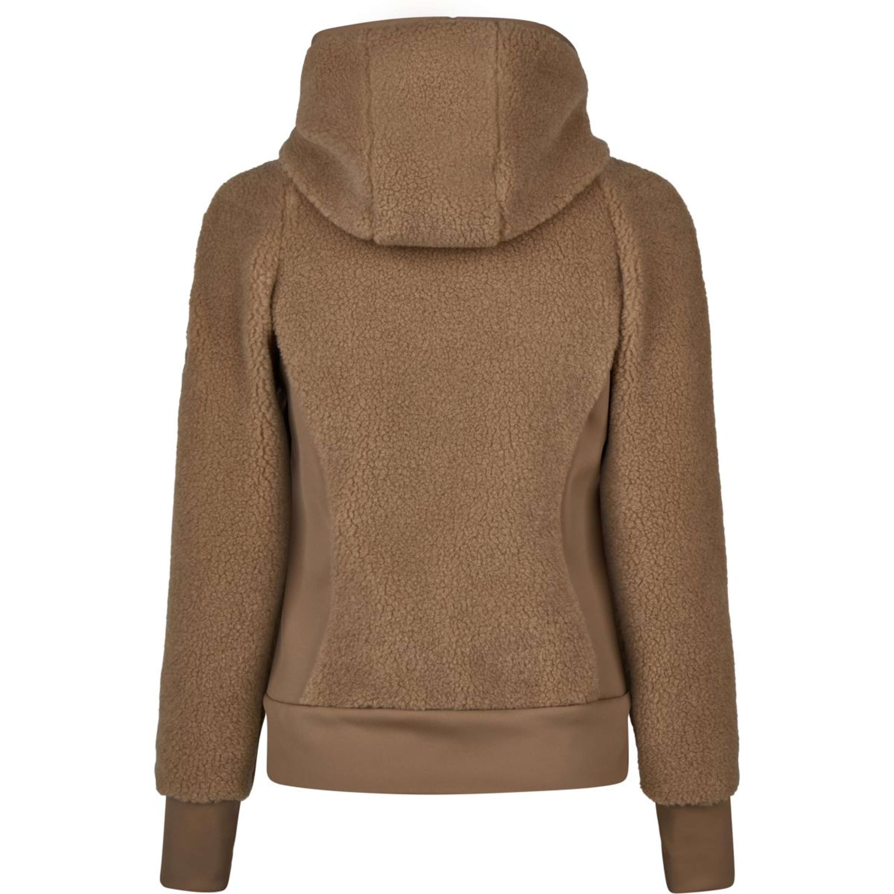 Pikeur Zip-Hoodie Teddyfleece Athleisure AW26 Toffee Beige