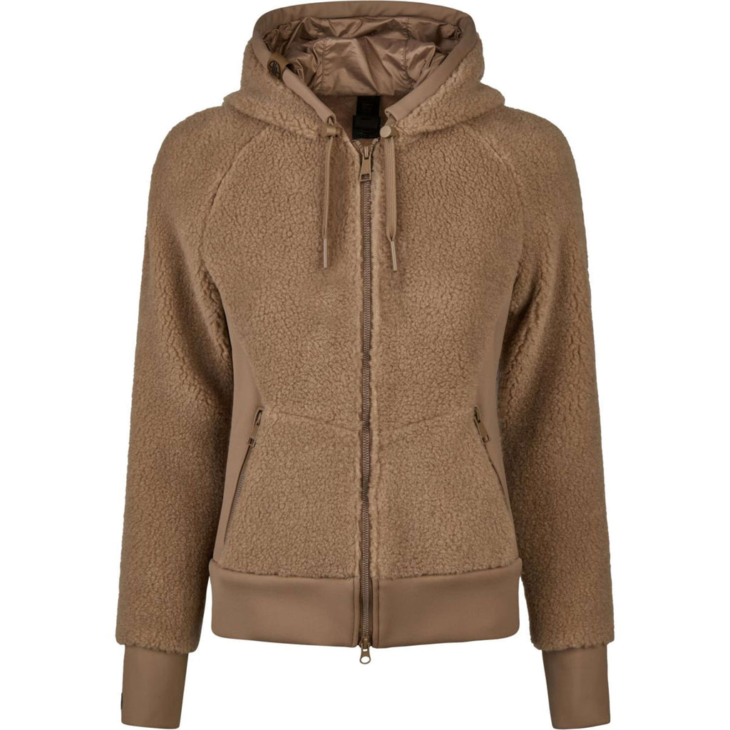 Pikeur Zip-Hoodie Teddyfleece Athleisure AW26 Toffee Beige