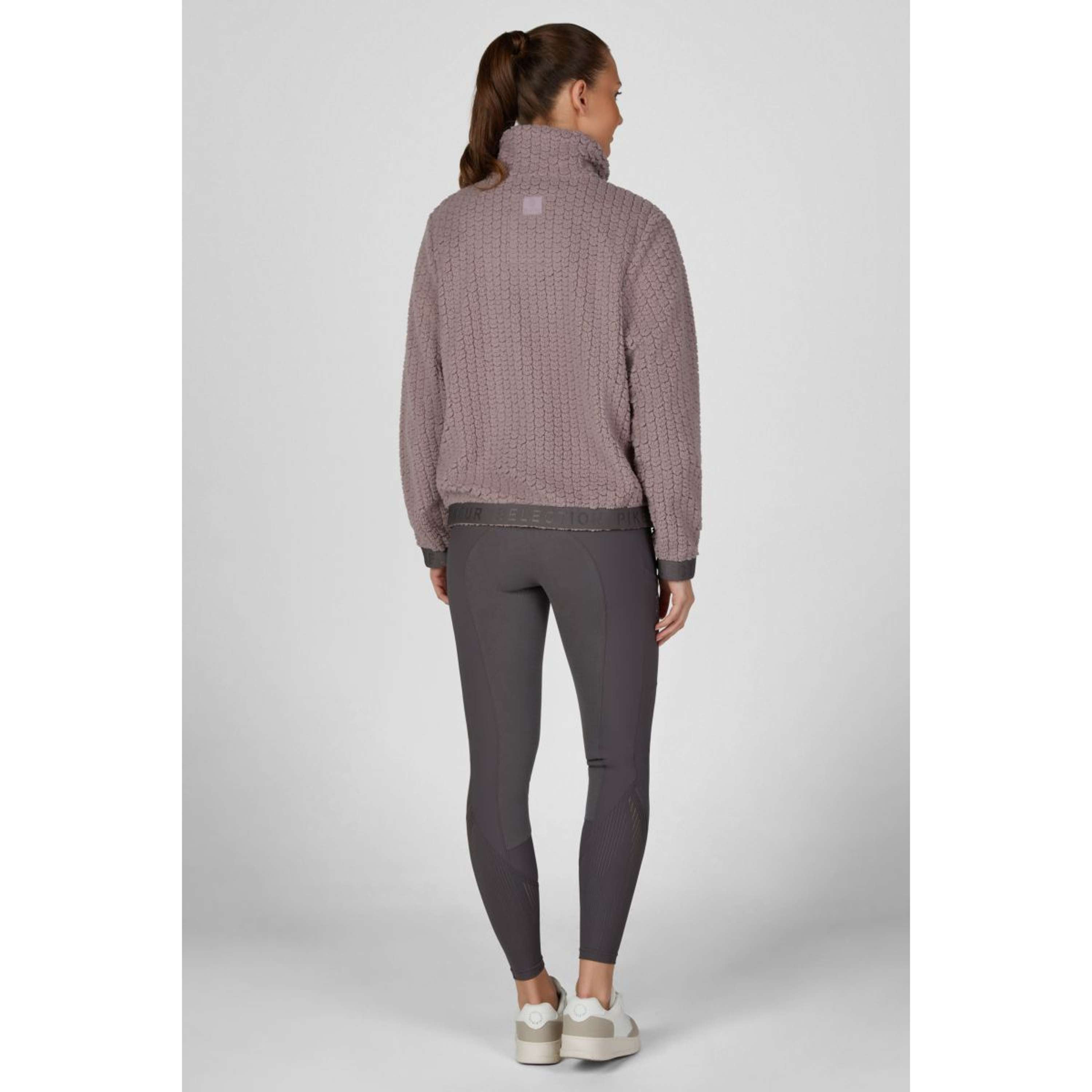 Pikeur Zip-Hoodie Velvet Selection AW26 Ash Mauve