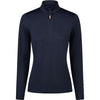 Pikeur Shirt Zip Athleisure AW26 Long Sleeves Navy Blue