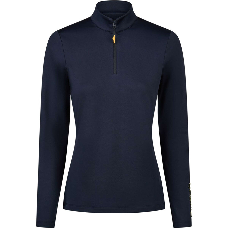 Pikeur Shirt Zip Athleisure AW26 Long Sleeves Navy Blue