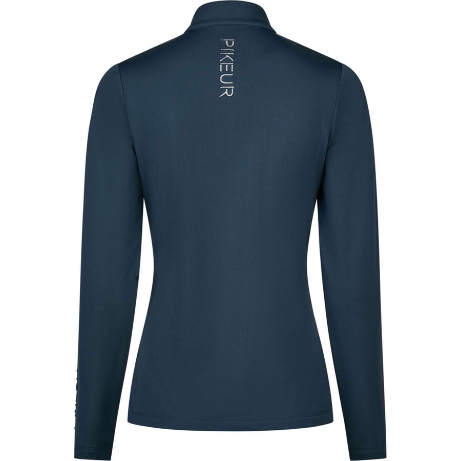 Pikeur Shirt Zip Athleisure AW26 Long Sleeves Pine Green