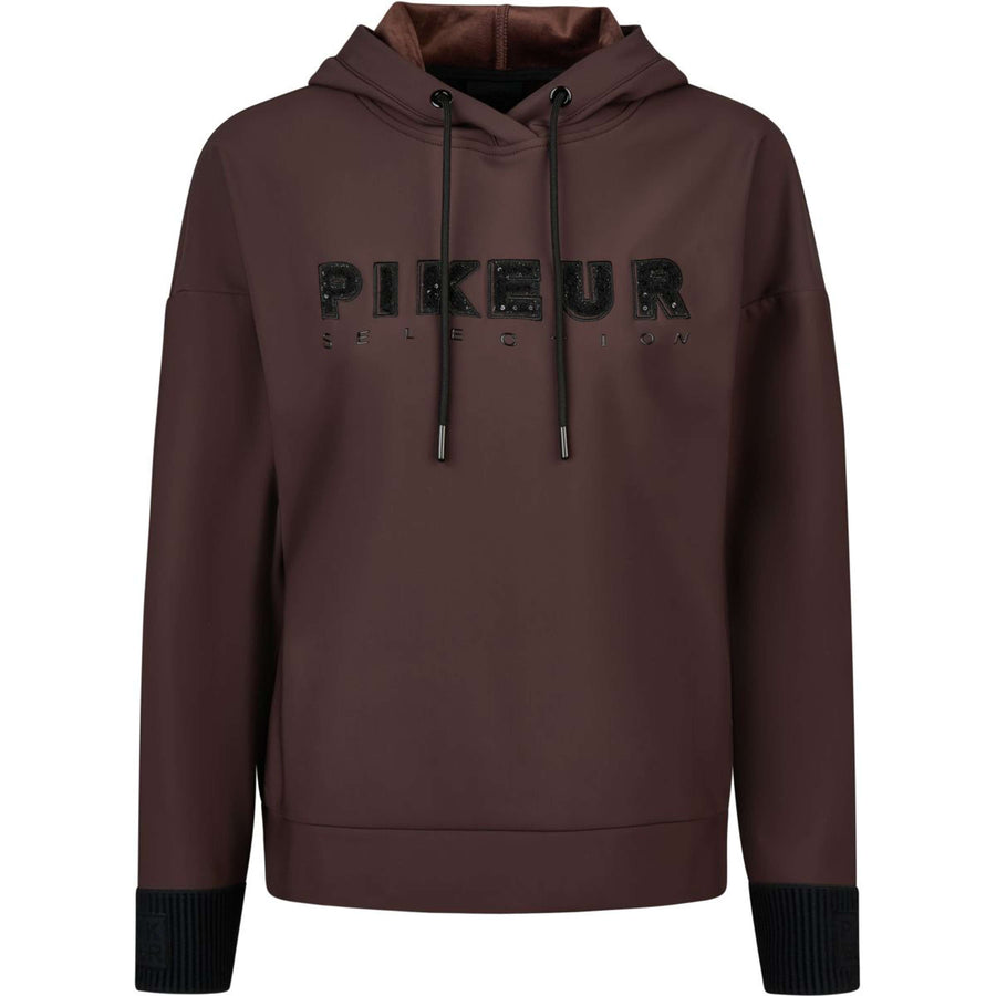 Pikeur Hoodie PlushLuxe Selection AW26 Chocolate Brown