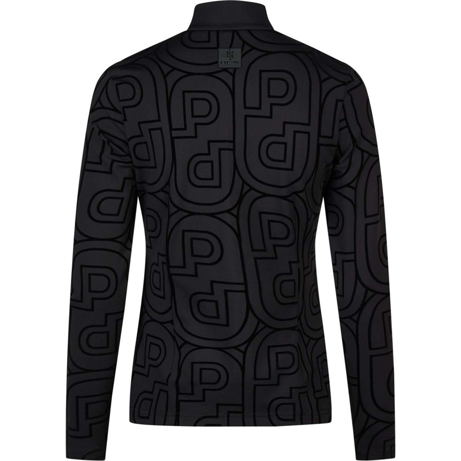 Pikeur Shirt Zip Print Selection AW26 Long Sleeves Black