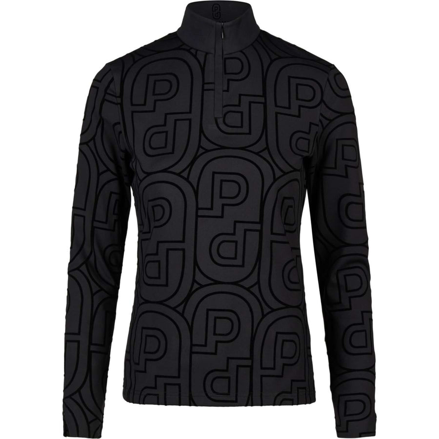 Pikeur Shirt Zip Print Selection AW26 Long Sleeves Black
