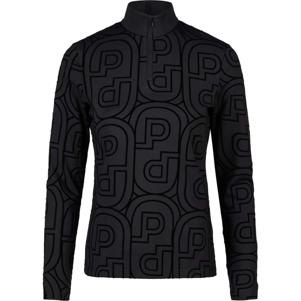 Pikeur Shirt Zip Print Selection AW26 Long Sleeves Black