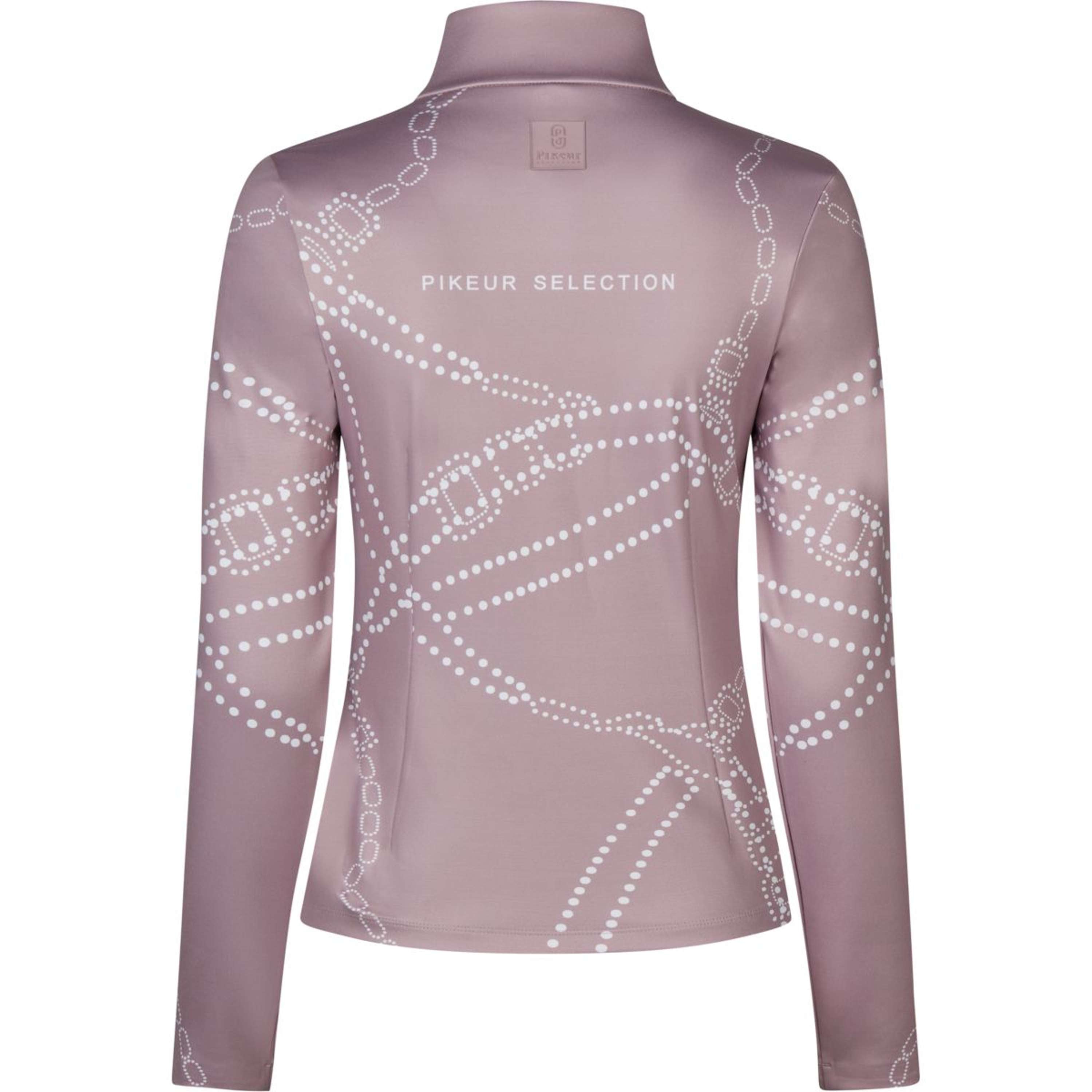 Pikeur Shirt Zip Print Selection AW26 Long Sleeves Ash Mauve