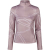 Pikeur Shirt Zip Print Selection AW26 Long Sleeves Ash Mauve