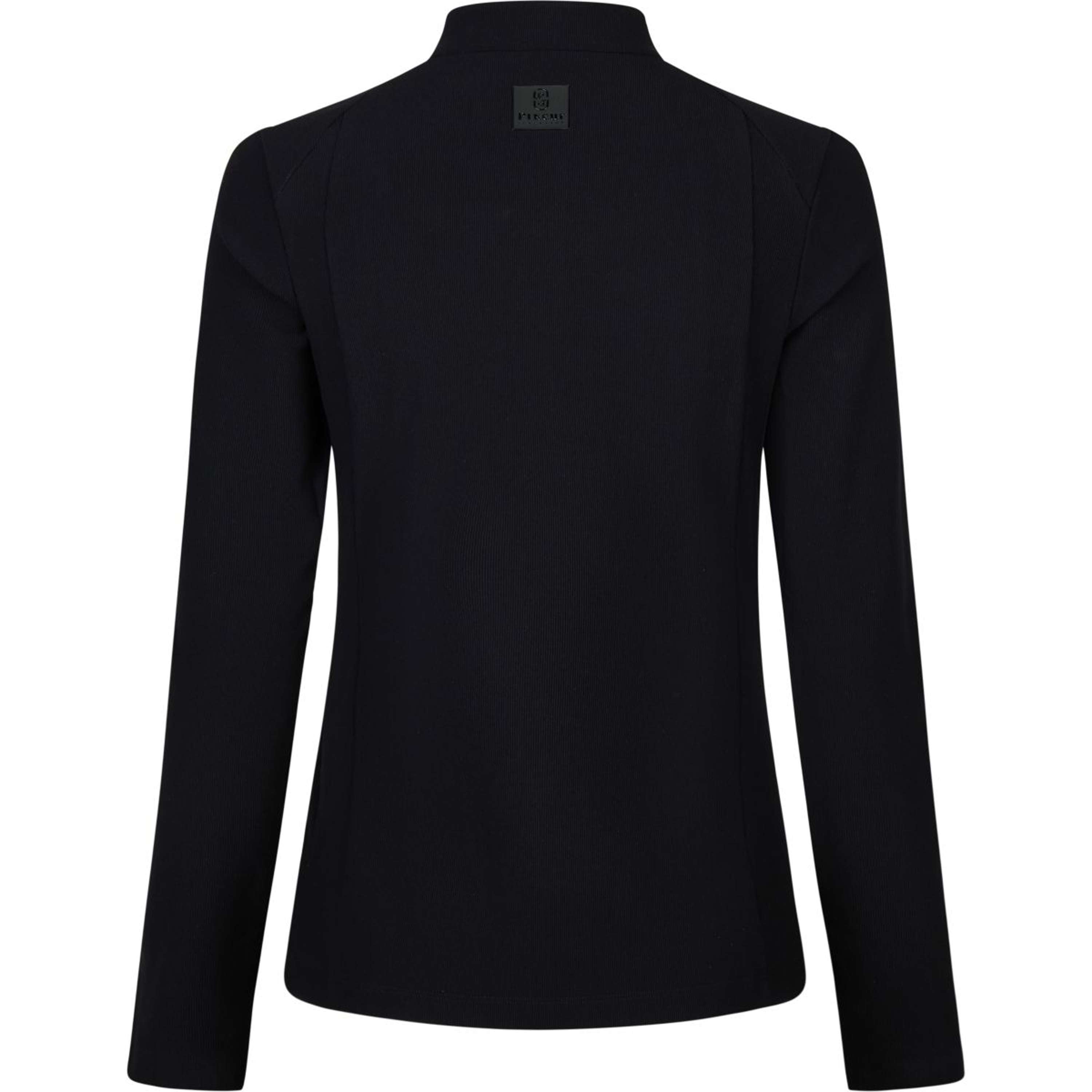 Pikeur Shirt Zip Rip Selection AW26 Long Sleeves Black