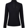 Pikeur Shirt Zip Rip Selection AW26 Long Sleeves Black