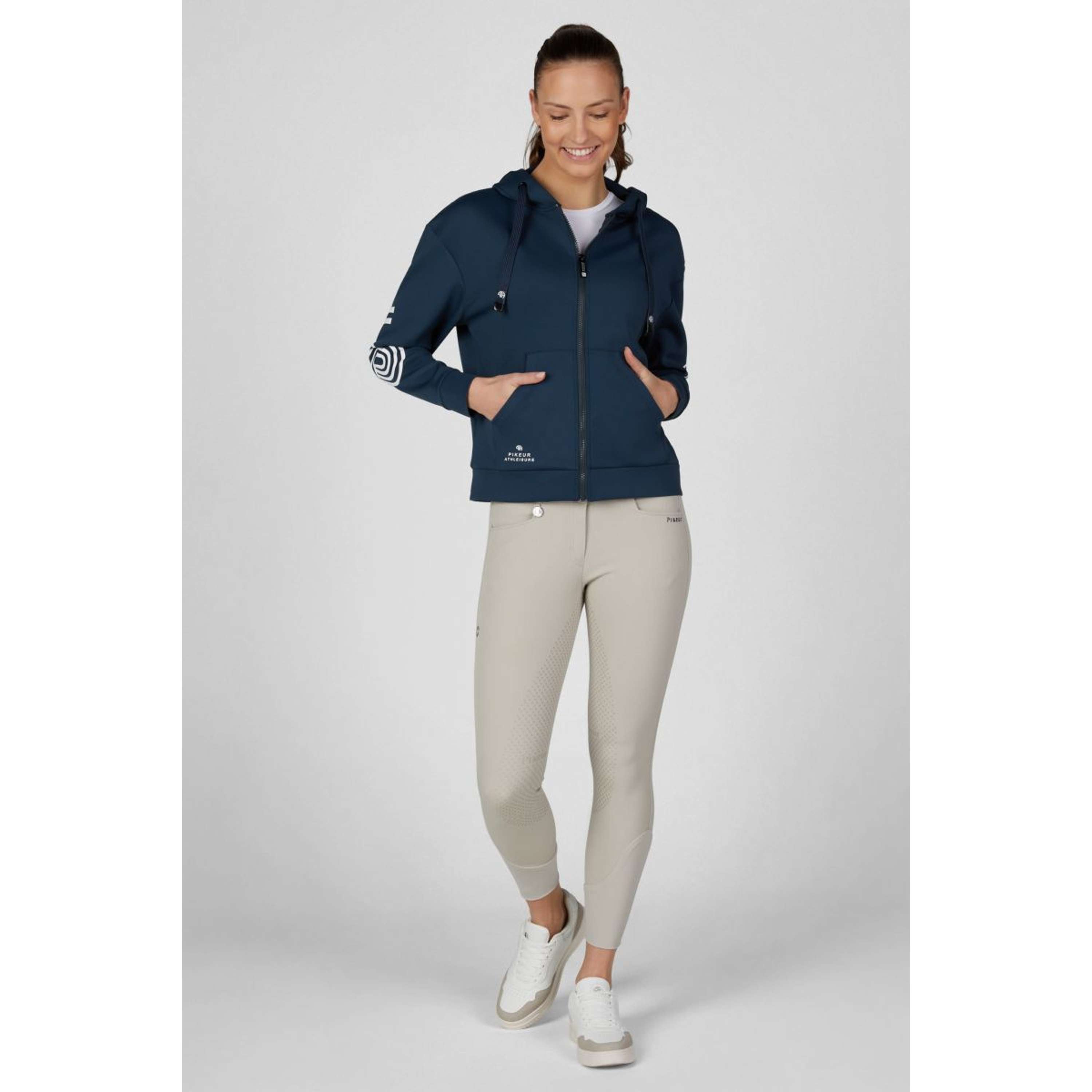 Pikeur Zip-Hoodie Athleisure AW26 Pine Green