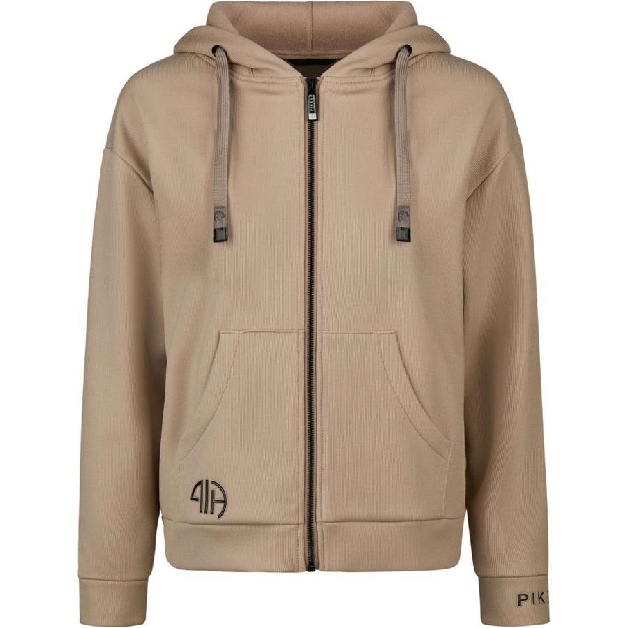 Pikeur Zip-Hoodie Rip Athleisure AW26 Mocha Cream