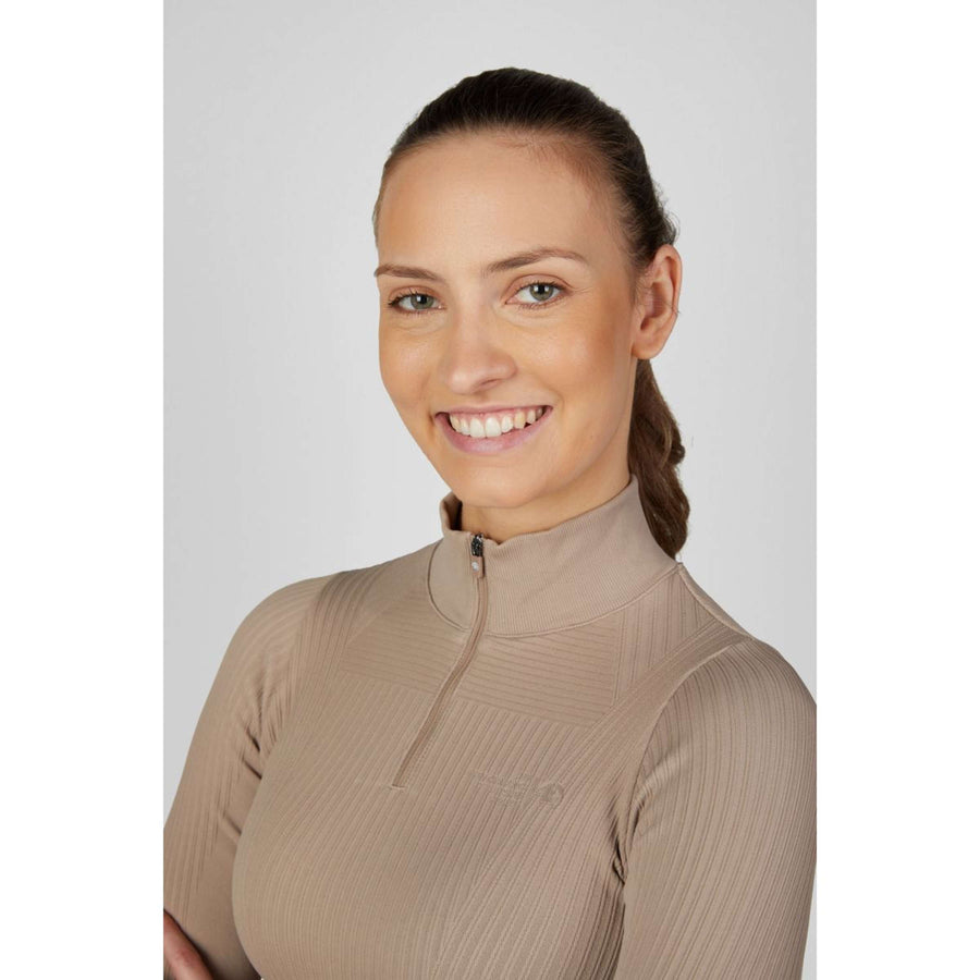 Pikeur Shirt 3D Athleisure AW26 Mocha Cream