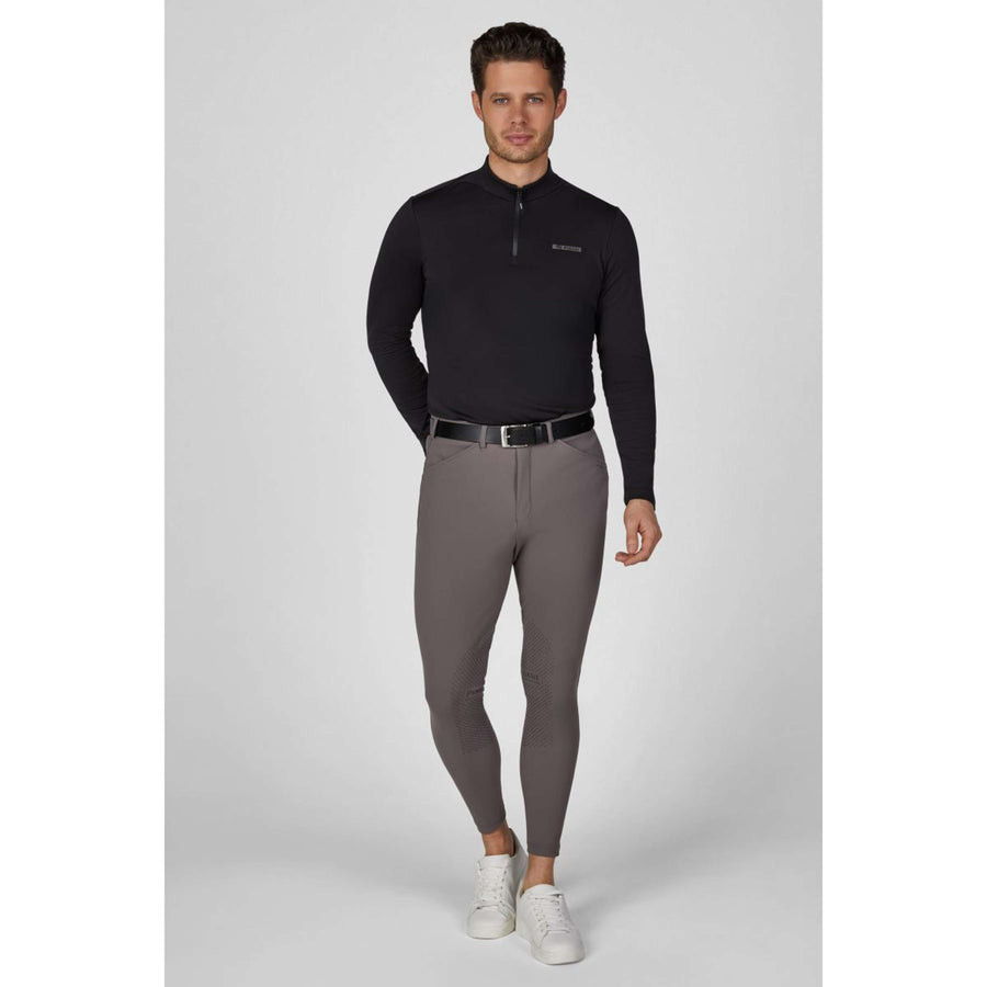 Pikeur Shirt Zip Athleisure AW26 Men Black