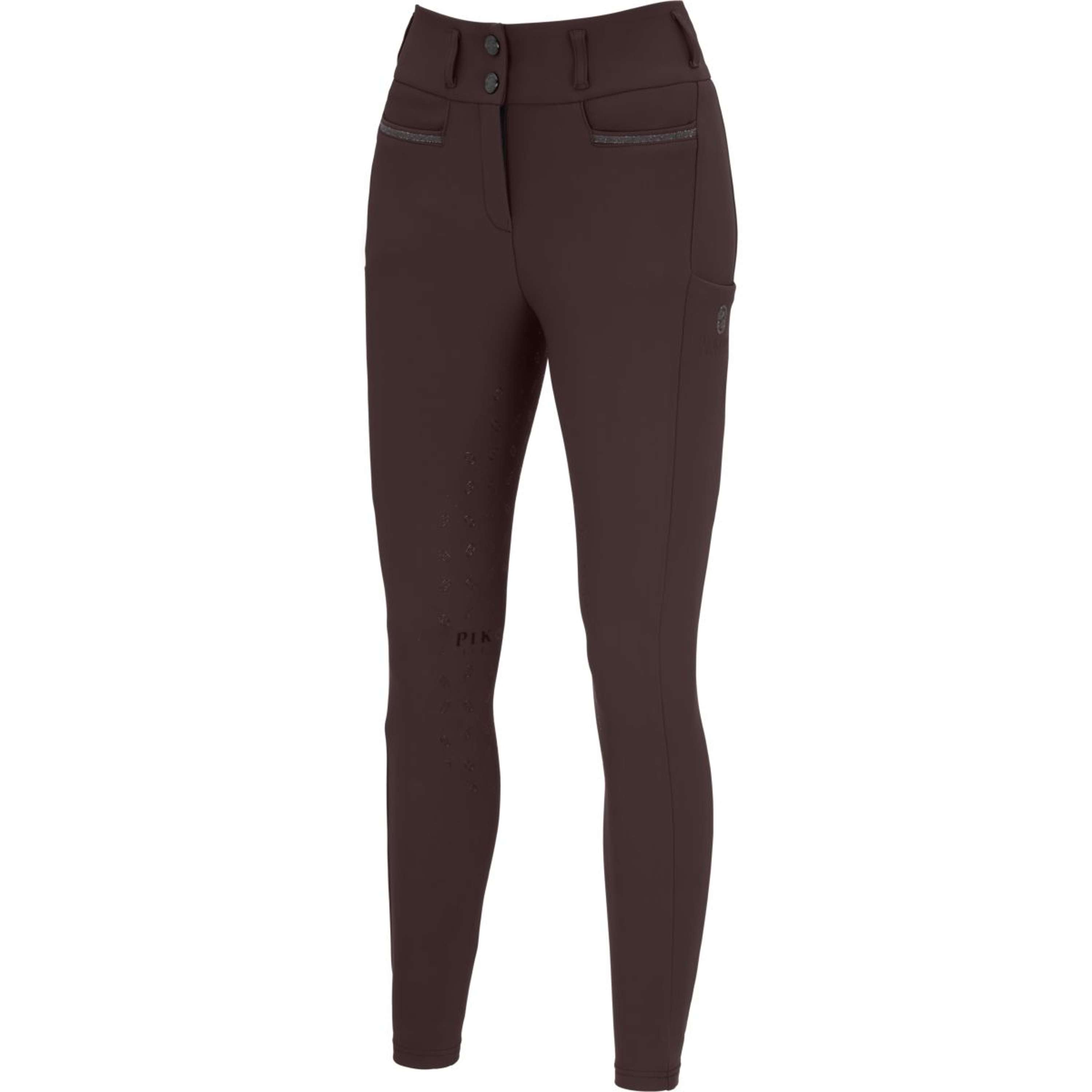 Pikeur Breeches Linnet GripTec SO Highwaist Full Grip Chocolate Brown