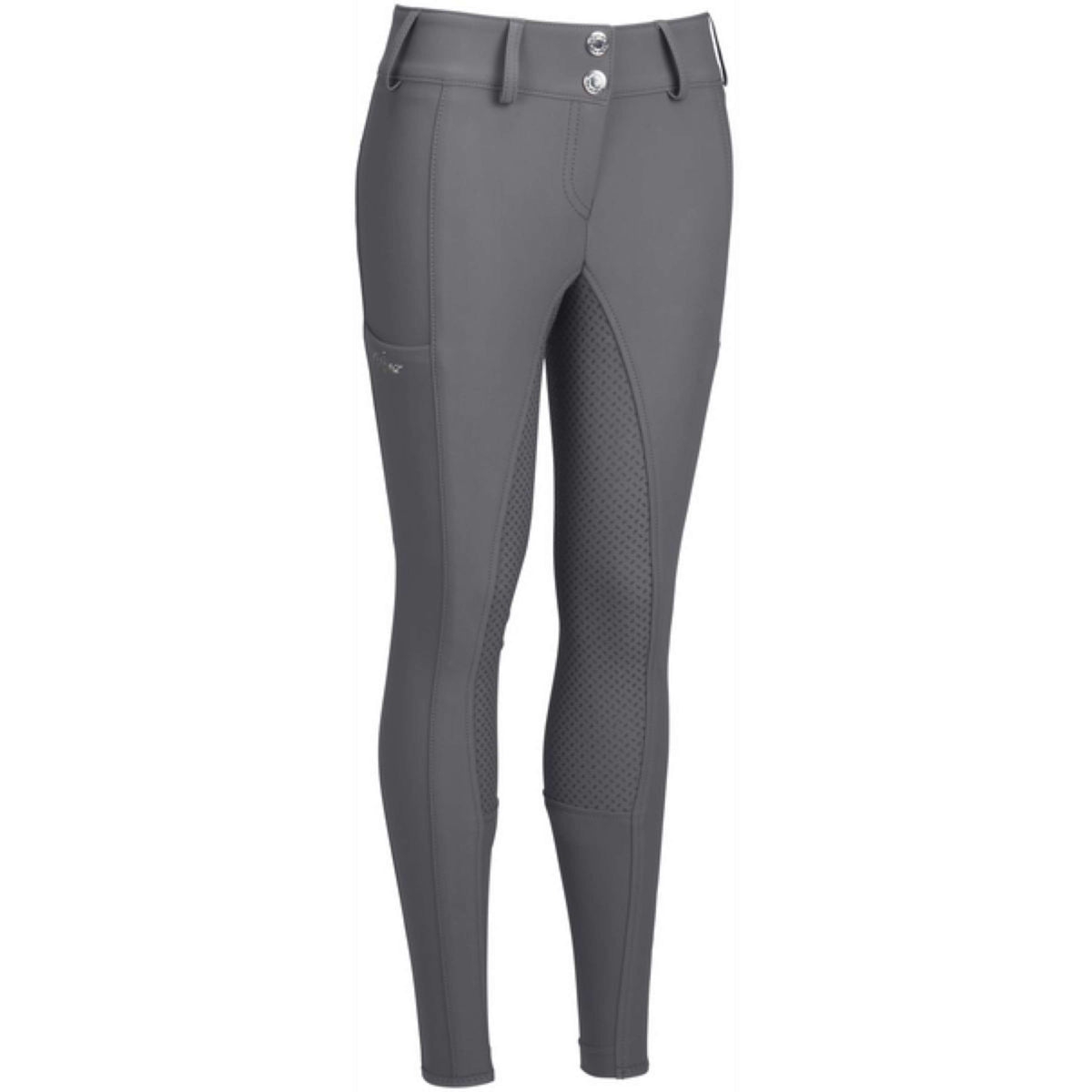 Pikeur Breeches Midwaist Kids Full Grip lightGrey