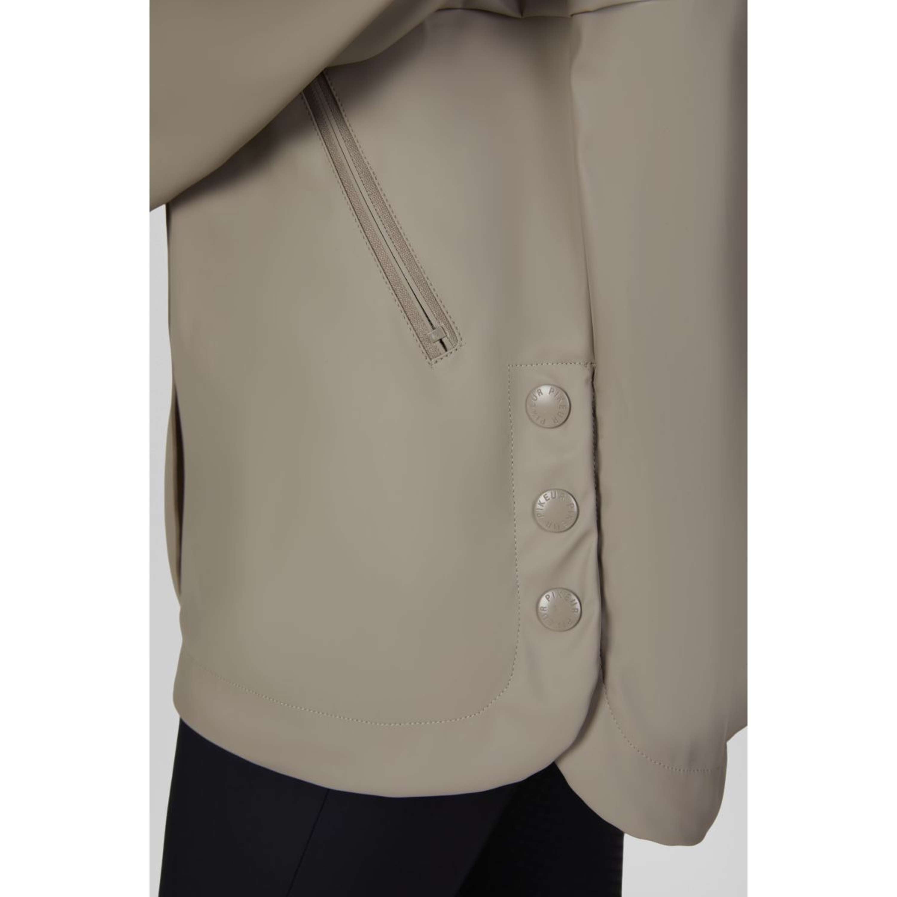 Pikeur Rain Coat Cape Athleisure AW26 Mocha Cream