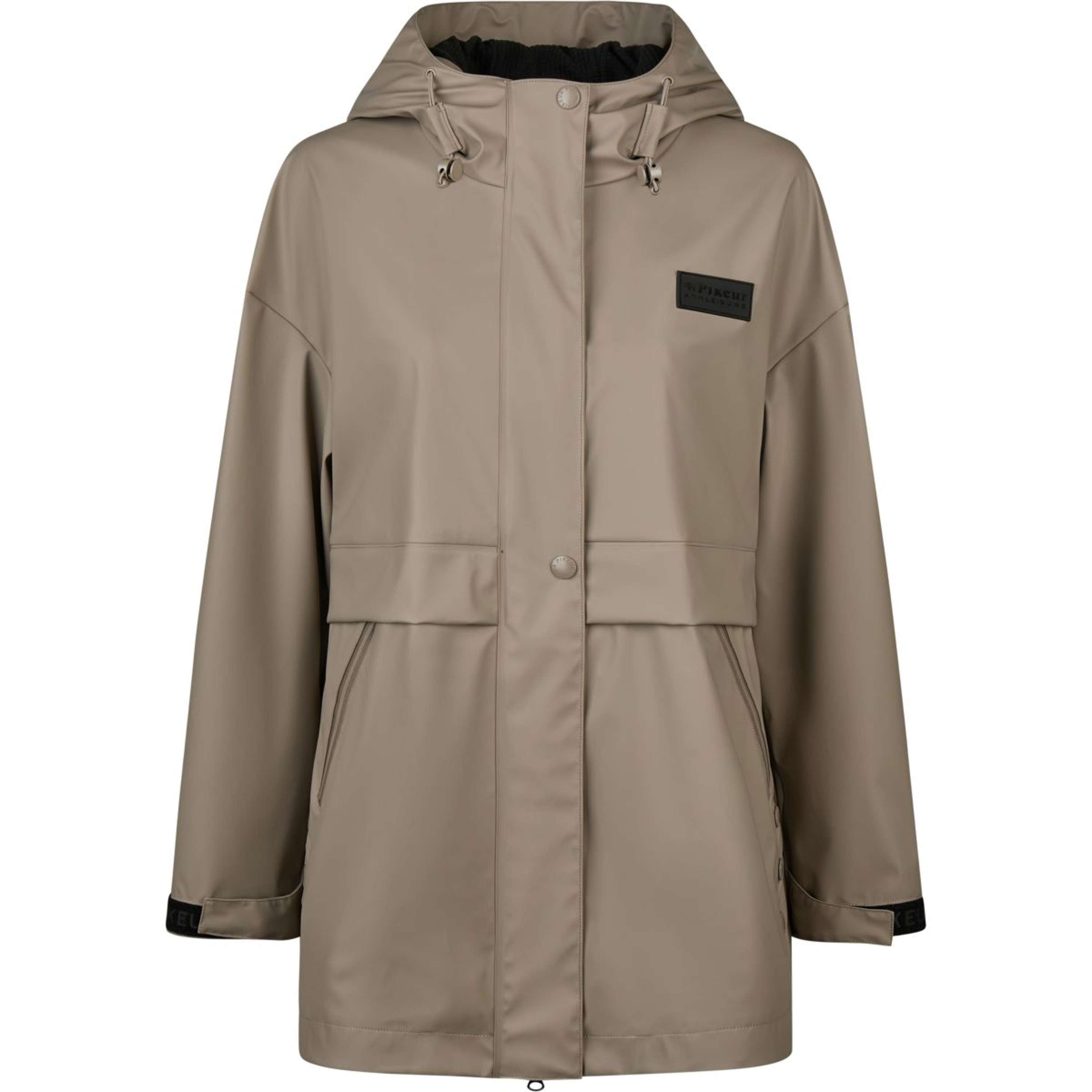 Pikeur Rain Coat Cape Athleisure AW26 Mocha Cream