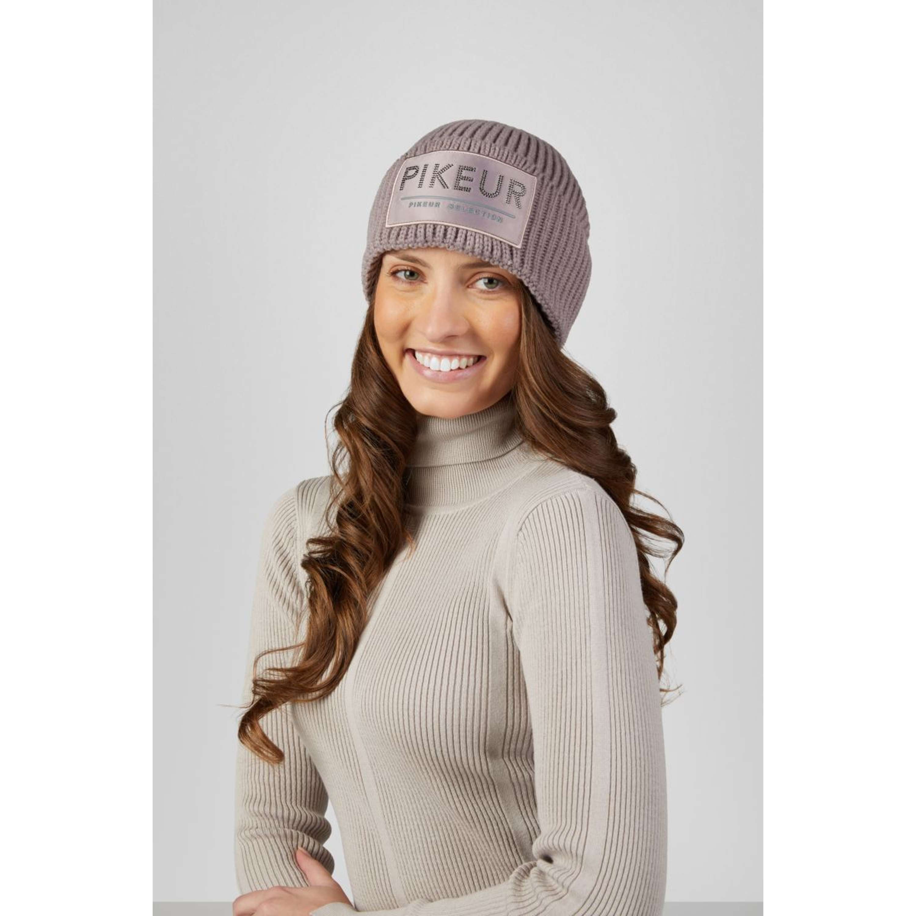 Pikeur Cap Selection Satin AW26 Ash Mauve