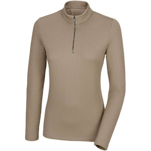 Pikeur Shirt Sports with Zipper Soft Taupe