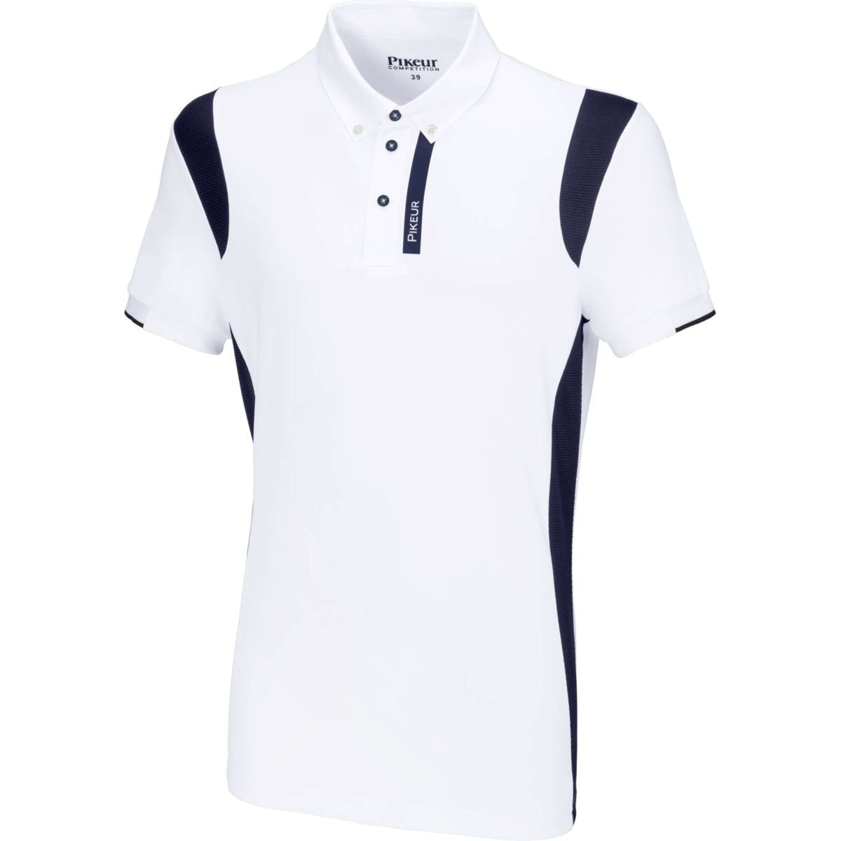 Pikeur Competition Shirt White/Mesh Navy