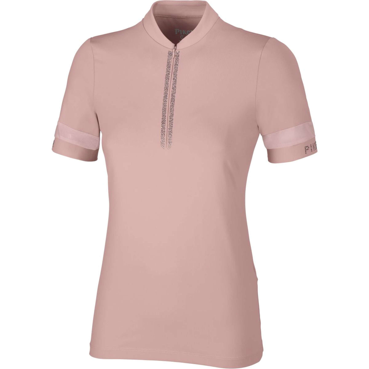 Pikeur Shirt Selection with Zipper Pale Mauve