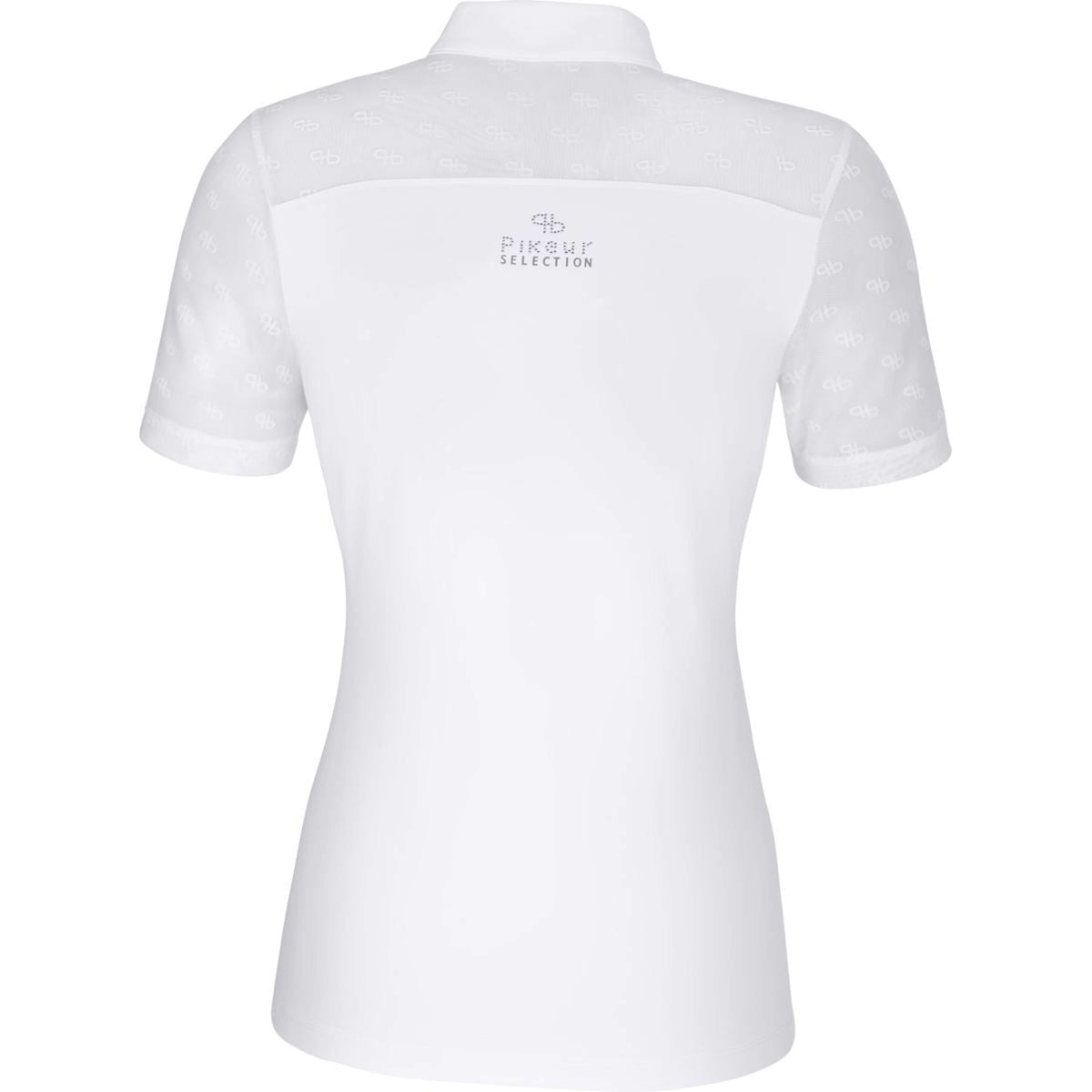 Pikeur Shirt Selection Mesh with Zipper White