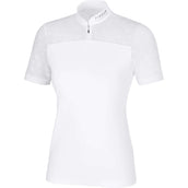 Pikeur Shirt Selection Mesh with Zipper White