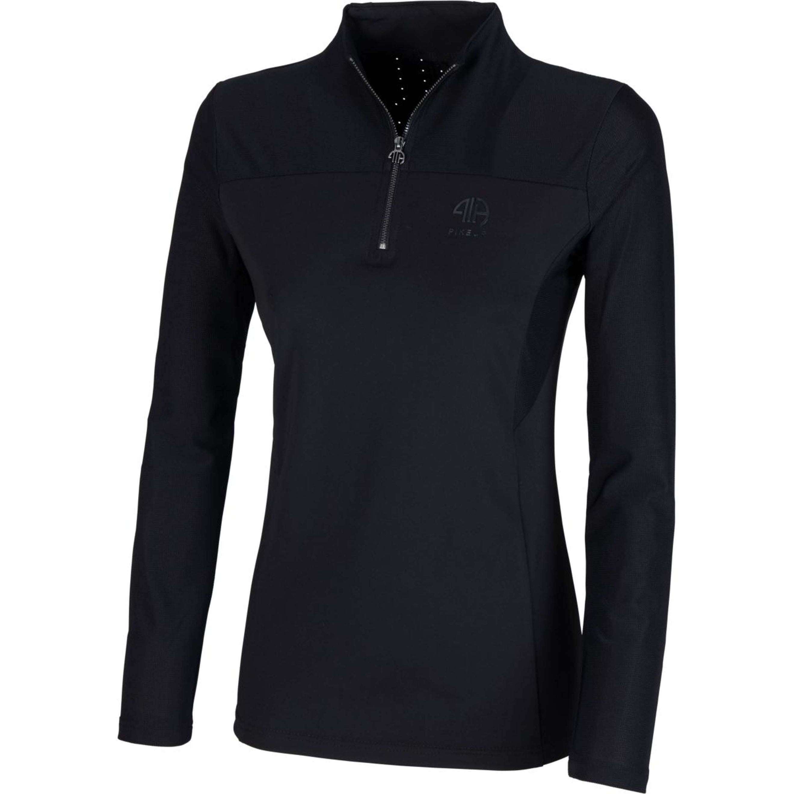 Pikeur Shirt Athleisure with Zipper Black