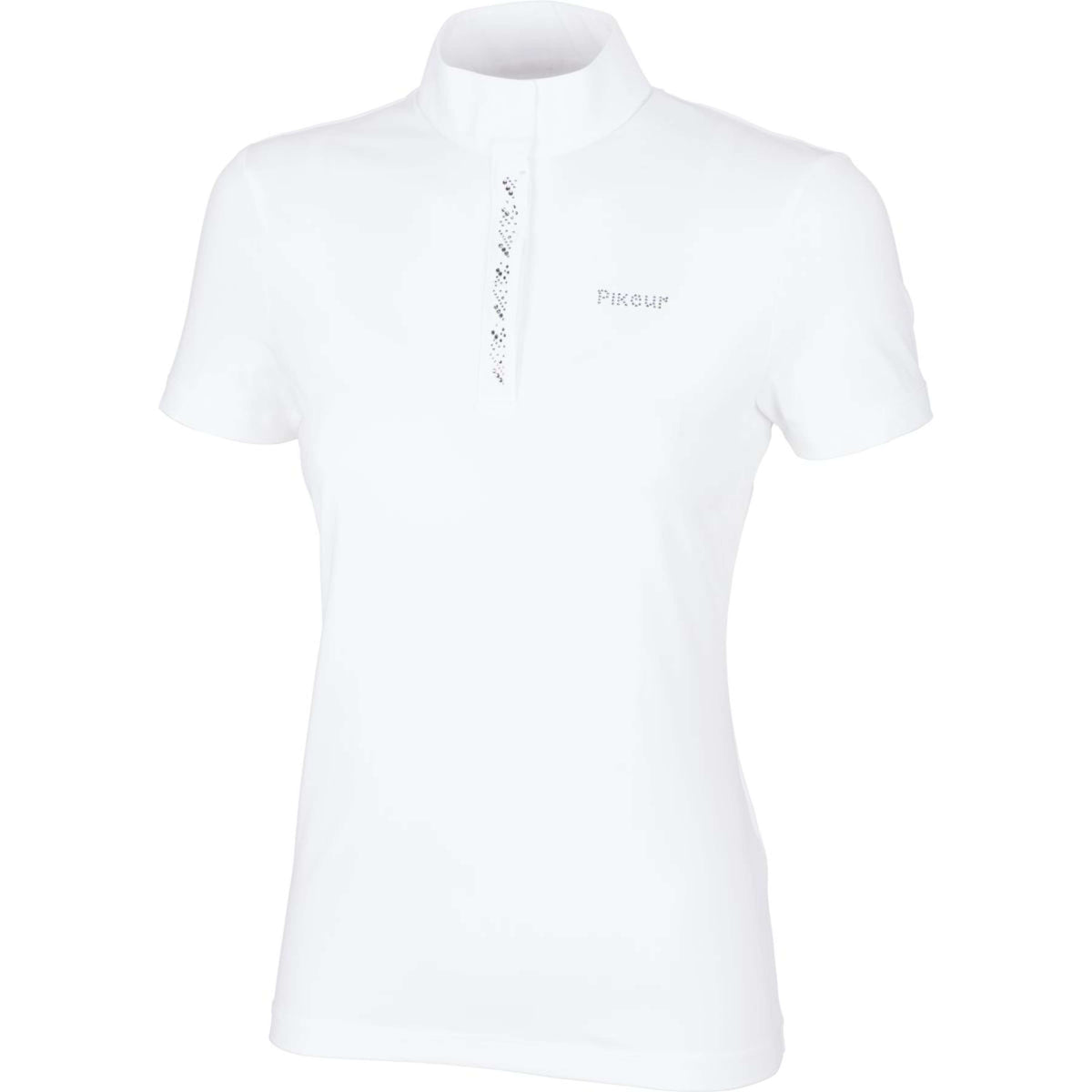 Pikeur Competition Shirt Sports Short Sleeves White