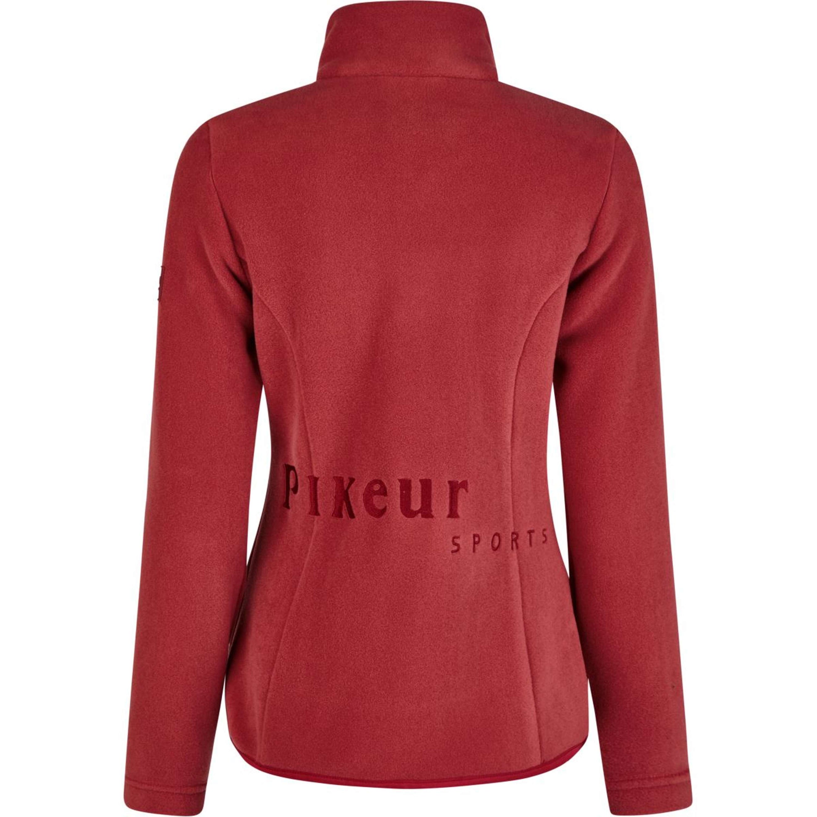 Pikeur Zip-Hoodie Sports Fleece Rumba Red