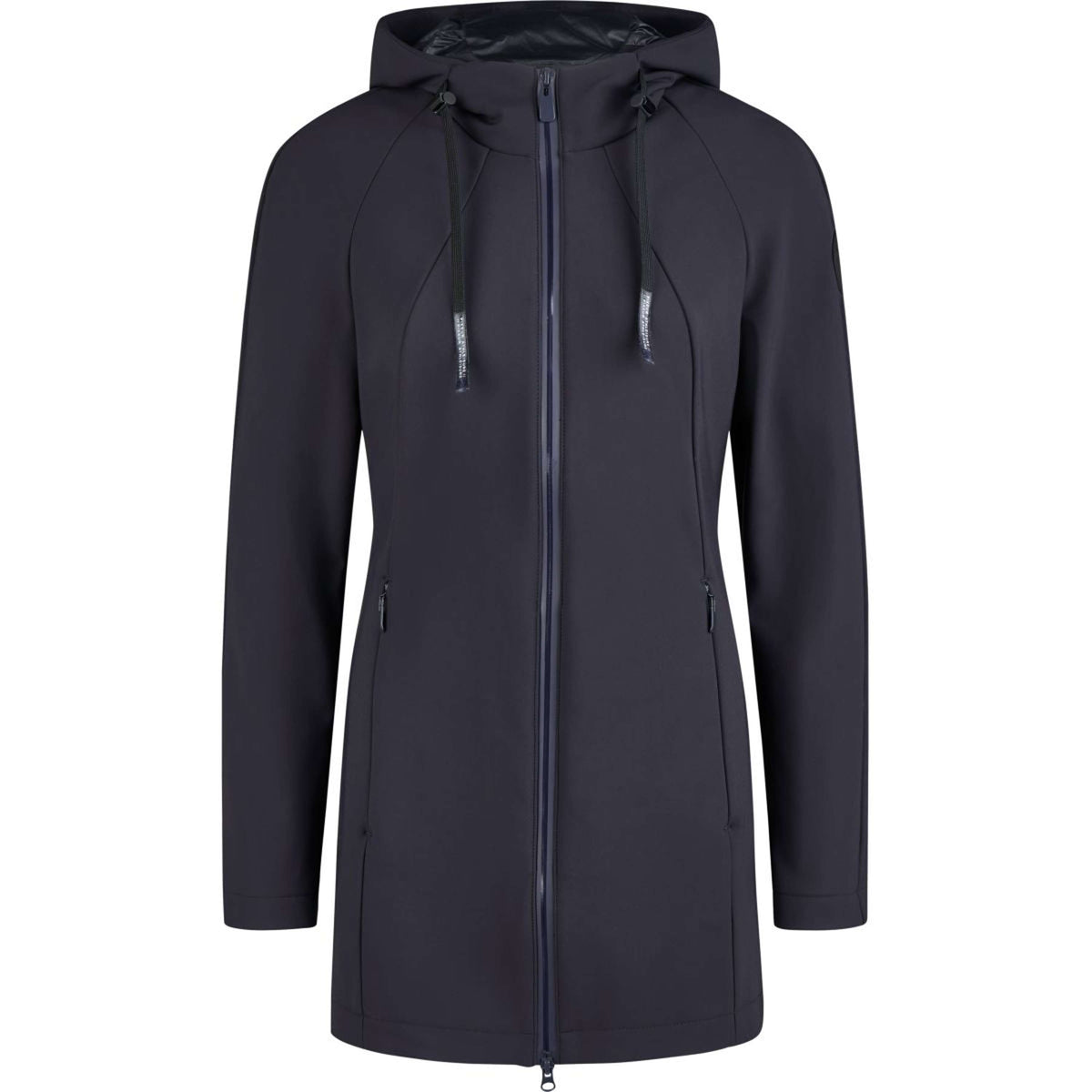 Pikeur Long Coat Athleisure Softshell Navy