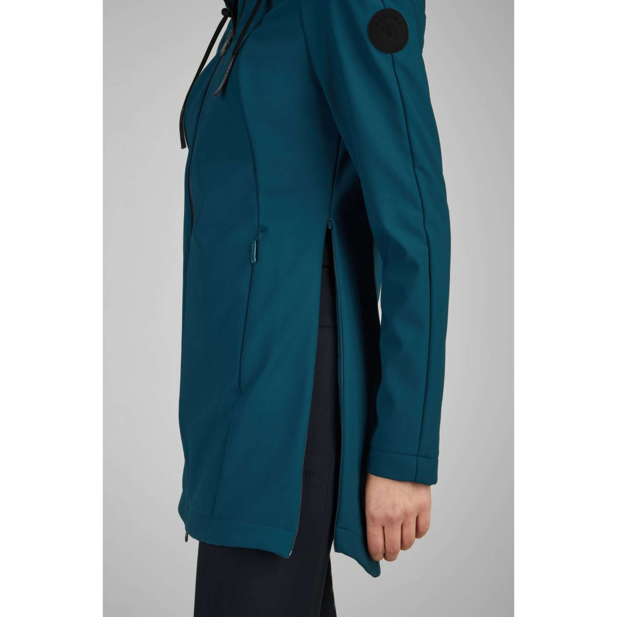 Pikeur Long Coat Athleisure Softshell Deep Ocean