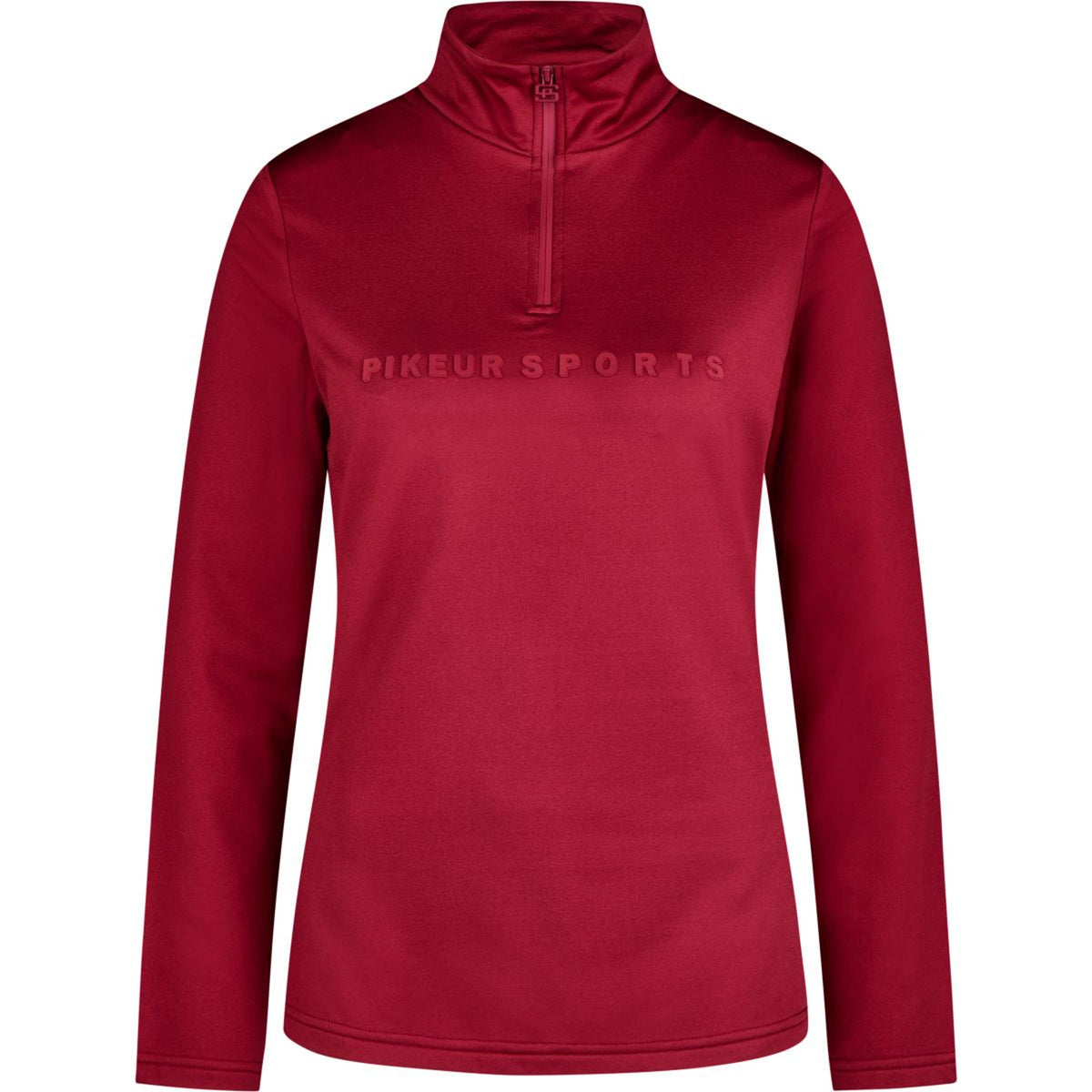 Pikeur Shirt Sports with Zipper Rumba Red