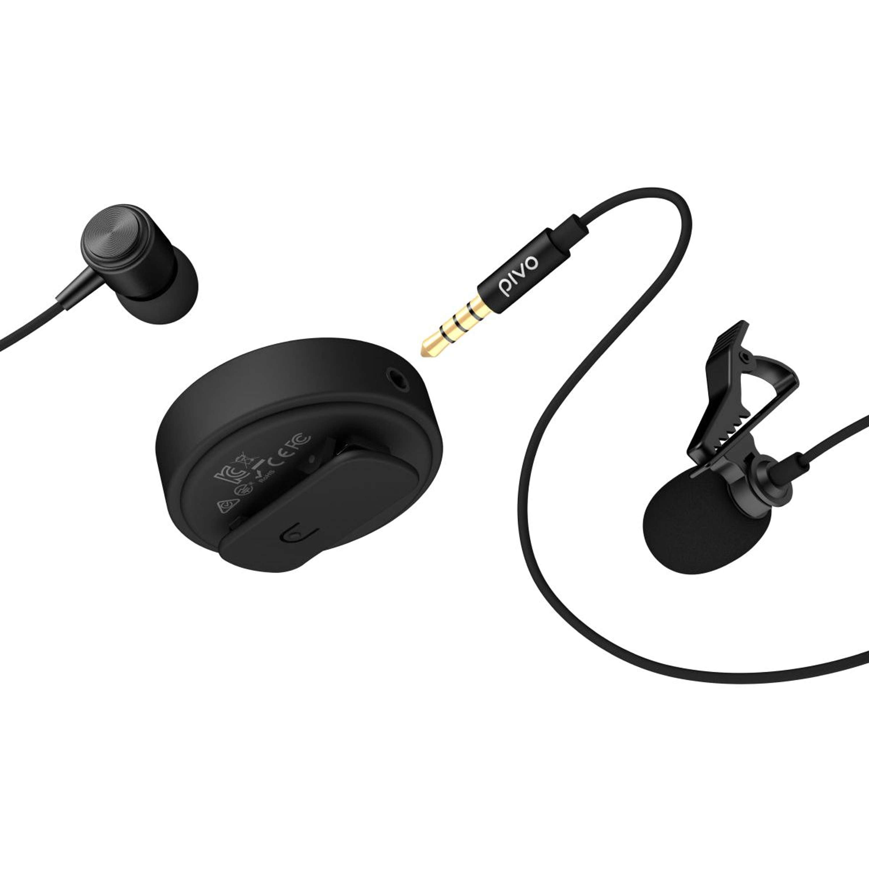 Pivo Wireless Mic Black