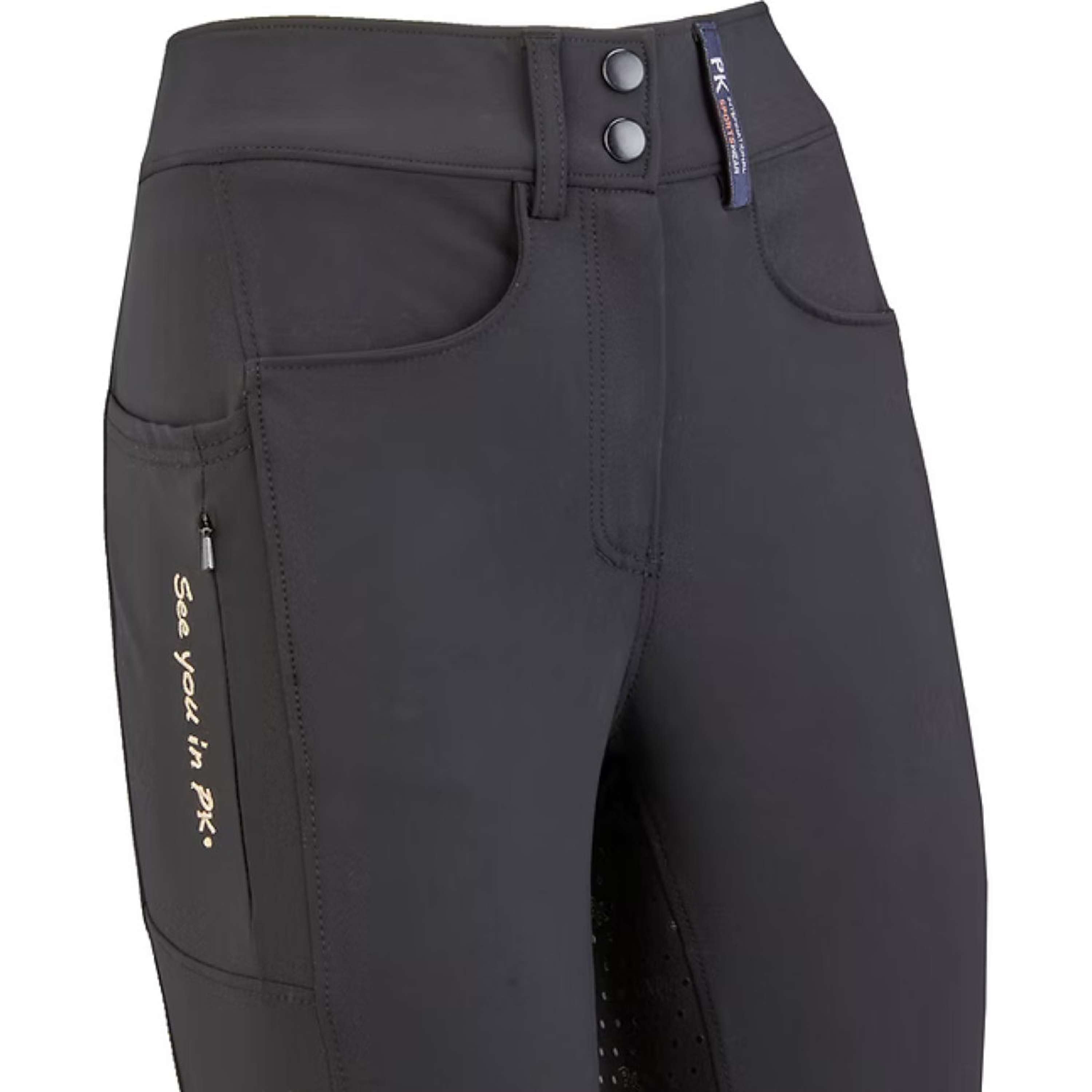 PK Breeches Ruby Full Grip Onyx
