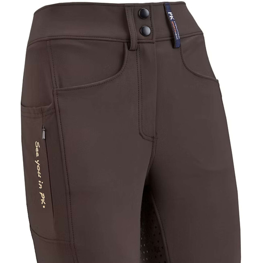 PK Breeches Ruby Full Grip Coffee-Brown