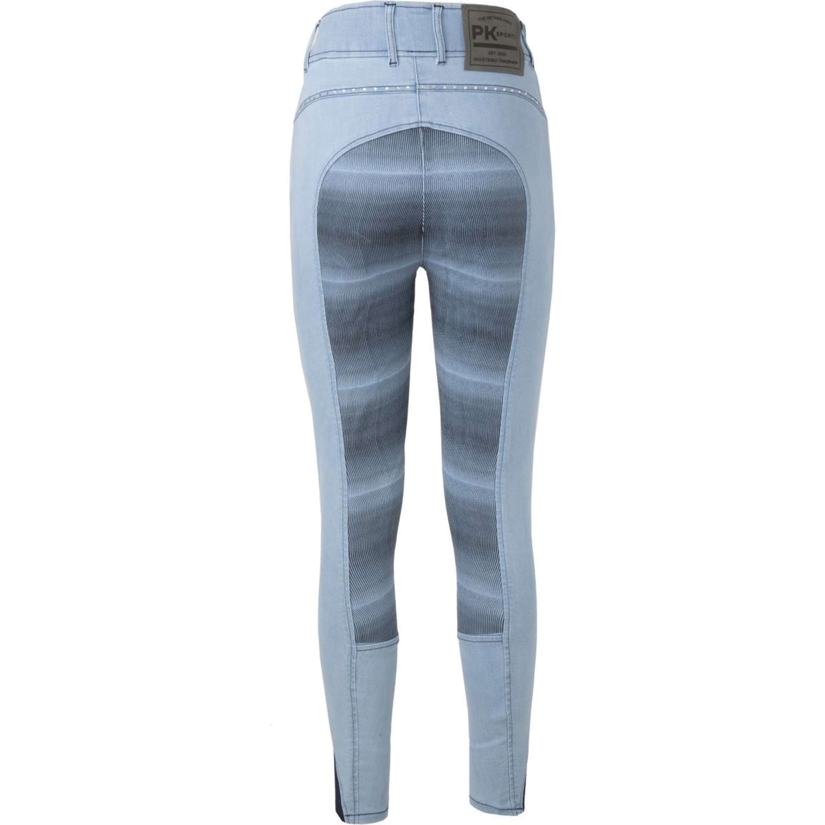 PK Breeches Notable Full Grip Light Denim